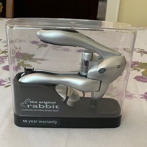The Original Rabbit Silver Corkscrew Set